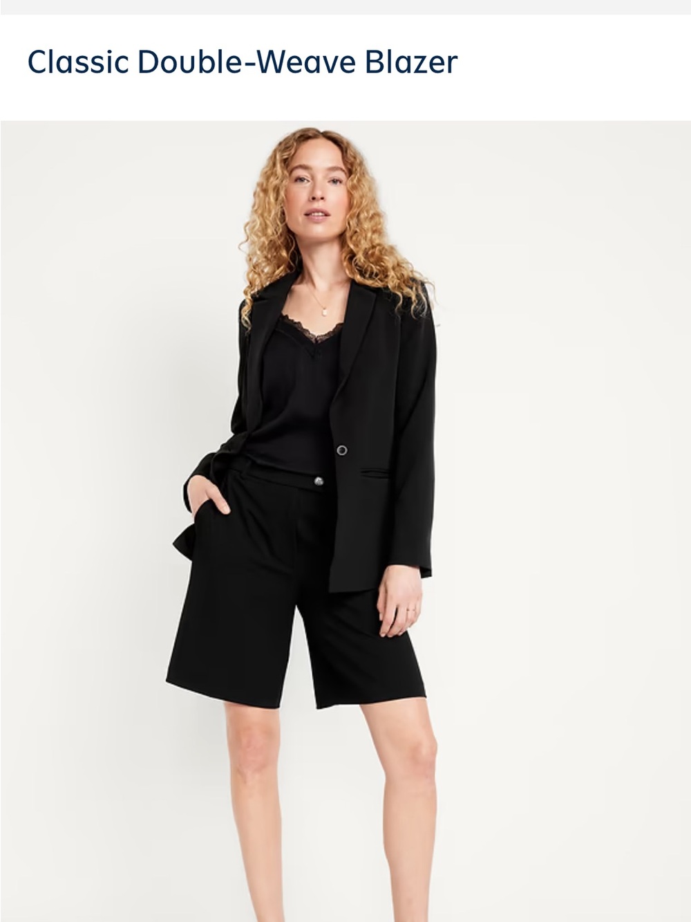 Old Navy Black Blazer